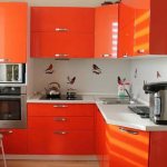 ( 70 фото) Оранжевая кухня в интерьере фото
