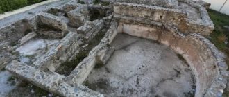 Фото раскопки древней бани