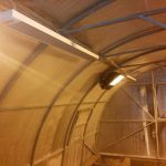 convection infrared heater for greenhouses