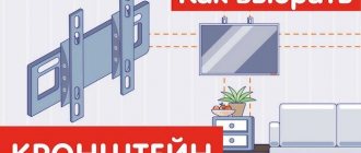 Виды кронштейнов для телевизора на стену: Как подобрать кронштейн - ТОП 10